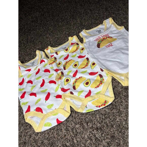 New Chick Pea One Piece 3 included Size 6-9m - Picture 5 of 5